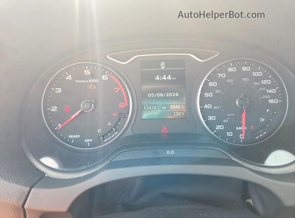 WAUBEGFF7LA102289 2020 AUDI A3 Gray ხელსაწყოთა პანელის ხედი