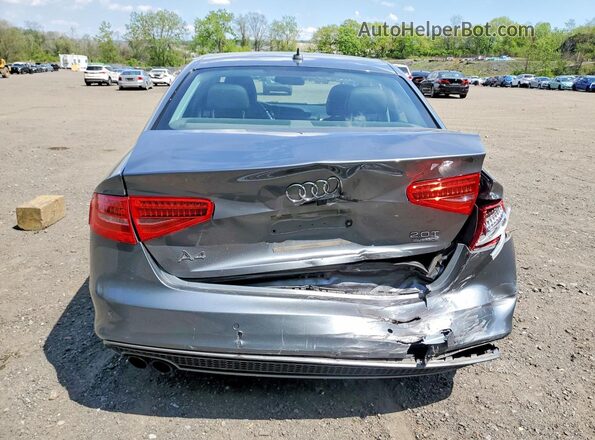 WAUBFAFL2GN011963 2016 AUDI A4 Серый Вид сзади