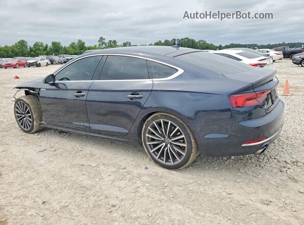 WAUBNCF52JA052026 2018 AUDI A5 Blue Tył lewy