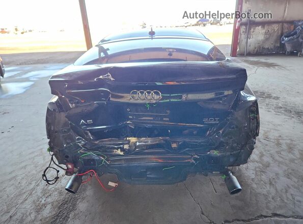 WAUBNCF54JA100416 2018 AUDI A5 Черный Вид сзади
