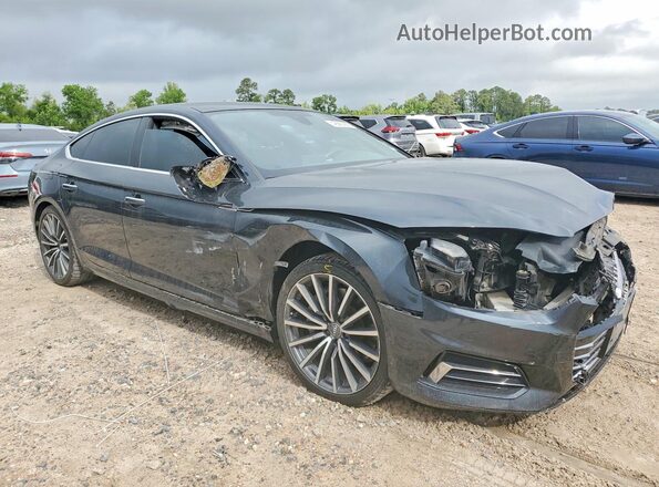 WAUBNCF56JA058654 2018 AUDI A5 Серый Передняя правая четверть