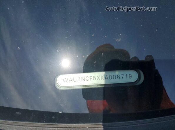 WAUBNCF5XKA006719 2019 AUDI A5 Белый Вид подкапотного пространства