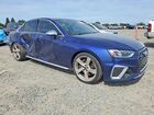 2022 Audi S4 Prestige Синий vin: WAUC4AF42NA019844