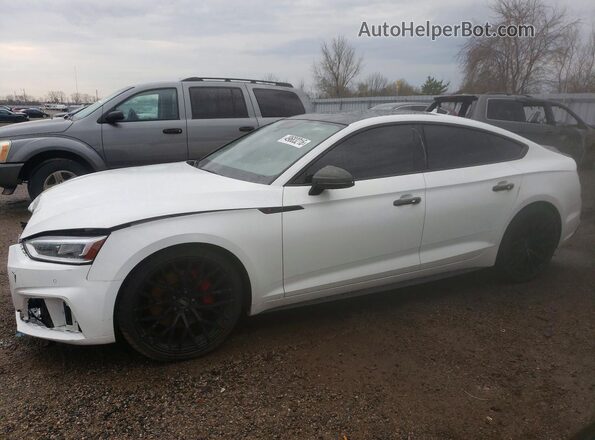 WAUC4CF51KA048476 2019 AUDI S5 White Առջևի ձախ երեք քառորդ տեսարան