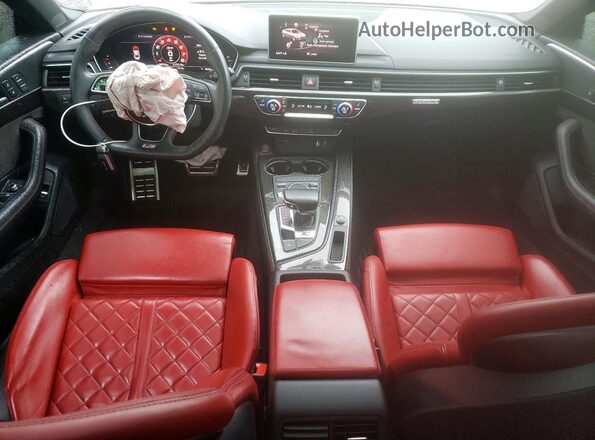 WAUC4CF51KA048476 2019 AUDI S5 White Առջևի վահանակի տեսք