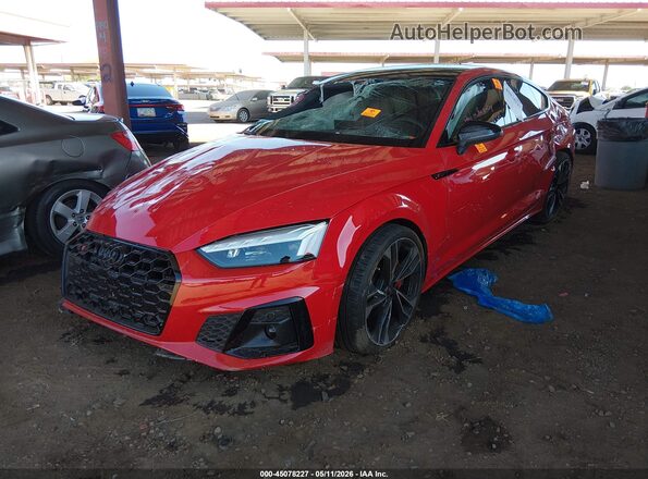 WAUC4CF51PA006557 2023 AUDI S5 Red Front left