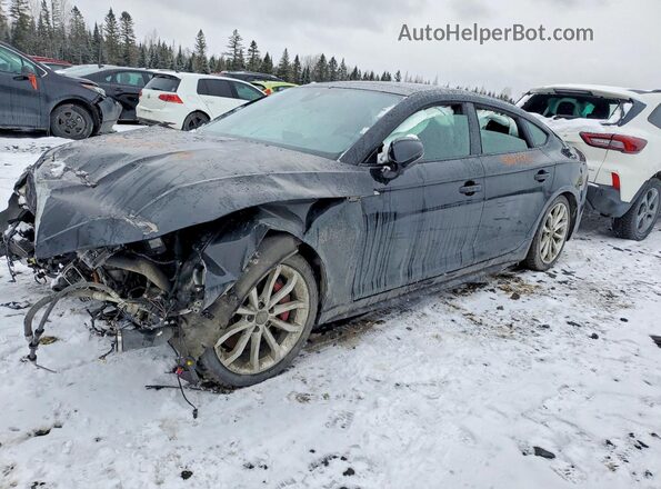WAUC4CF52KA004101 2019 AUDI S5 Black Առջևի ձախ երեք քառորդ տեսարան