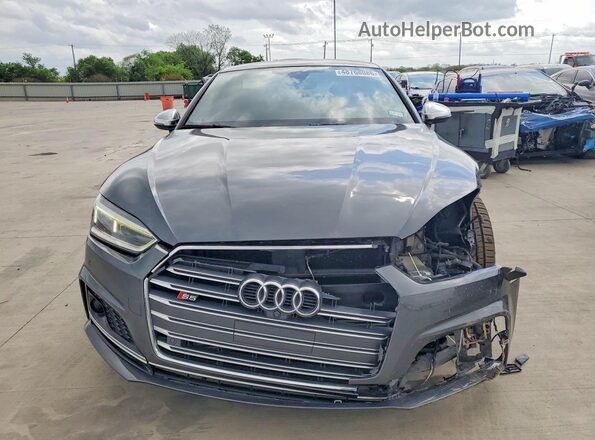 WAUC4CF55JA038614 2018 AUDI S5 Gray Widok z przodu