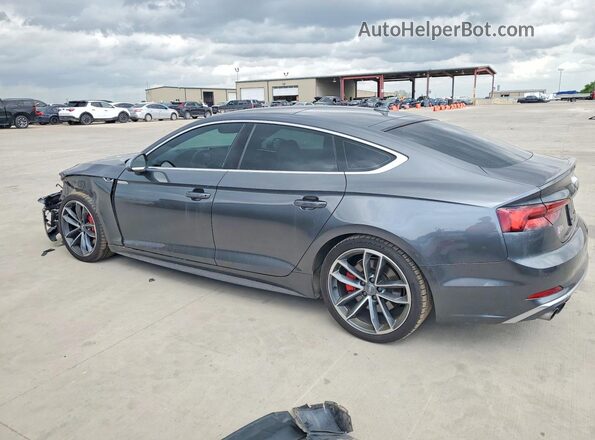 WAUC4CF55JA038614 2018 AUDI S5 Gray Tył lewy