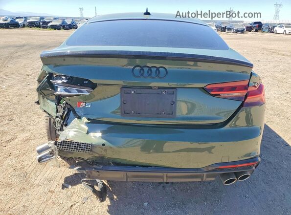 WAUC4CF55MA049066 2021 AUDI S5 Зеленый Вид сзади