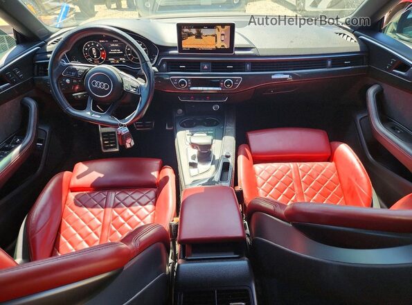 WAUC4CF56KA074572 2019 AUDI S5 Blue წინა პანელის ხედი