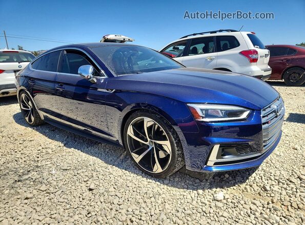 WAUC4CF56KA074572 2019 AUDI S5 Blue წინა მარჯვენა