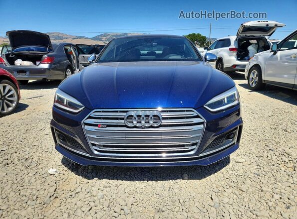 WAUC4CF56KA074572 2019 AUDI S5 Blue წინა ხედი