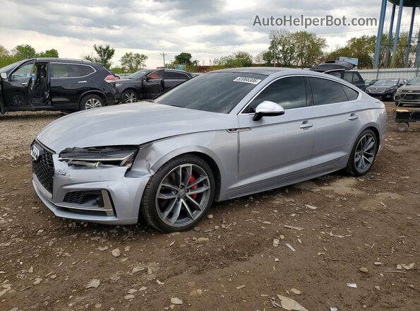 WAUC4CF5XJA072189 2018 AUDI S5 Silver Front left