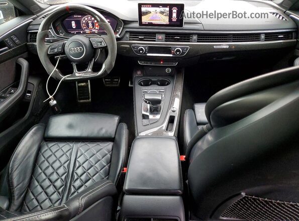 WAUC4CF5XJA072189 2018 AUDI S5 Silver Dashboard view