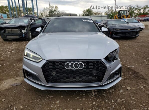 WAUC4CF5XJA072189 2018 AUDI S5 Silver Front view