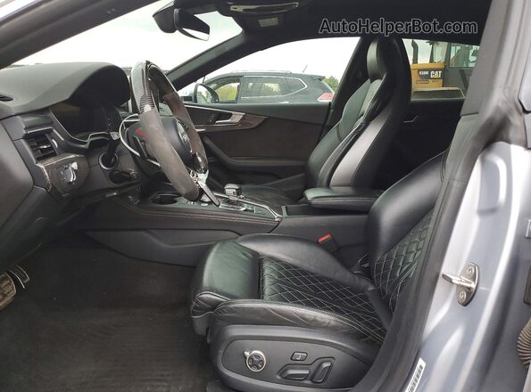 WAUC4CF5XJA072189 2018 AUDI S5 Silver Front interior view