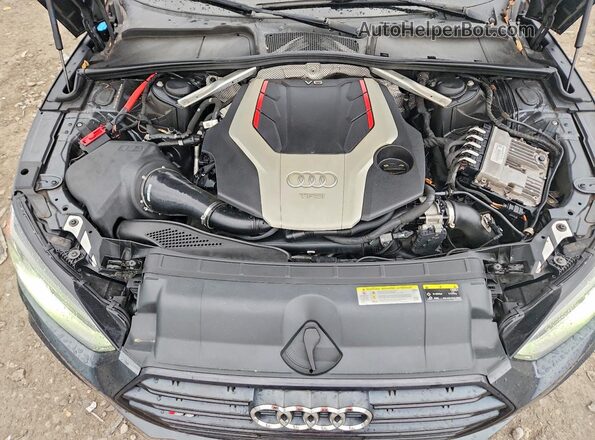WAUC4CF5XKA020577 2019 AUDI S5 Серый Вид задней части салона