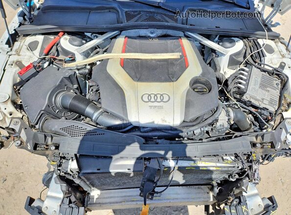 WAUC4CF5XKA086319 2019 AUDI S5 White Սալոնի հետևի տեսք