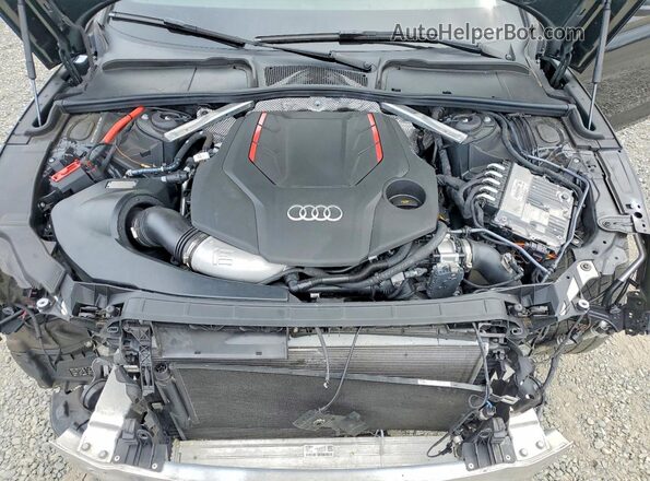 WAUC4CF5XMA063108 2021 AUDI S5 Black Widok wnętrza z tyłu