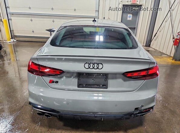 WAUC4CF5XNA011978 2022 AUDI S5 Gray უკანა ხედი