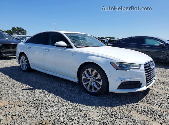 WAUC8AFC8JN024206 2018 AUDI A6 White Передня права чверть