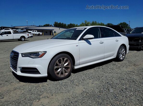 WAUC8AFC8JN024206 2018 AUDI A6 White Передня ліва чверть