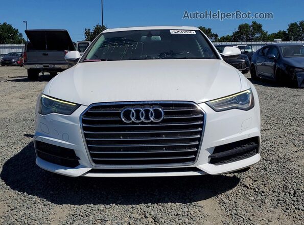 WAUC8AFC8JN024206 2018 AUDI A6 White Вид спереду
