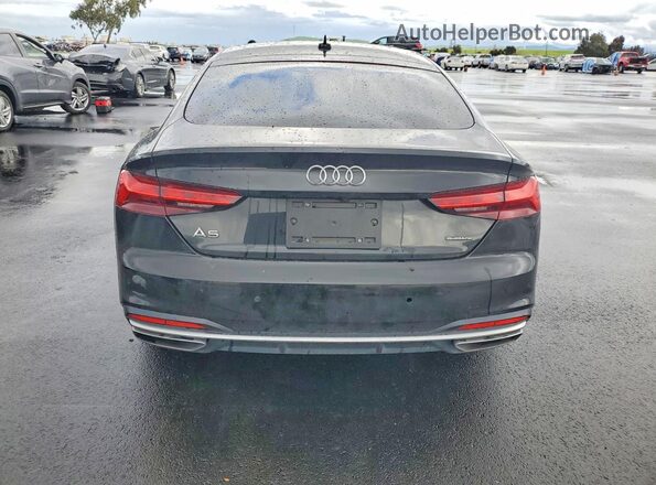 WAUCBCF54NA003512 2022 AUDI A5 Black Widok z tyłu