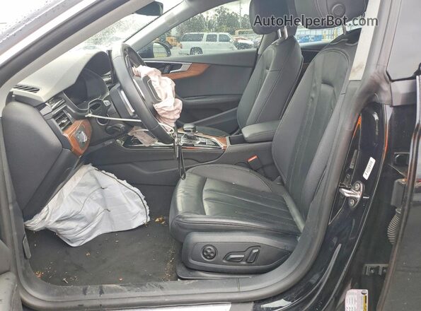 WAUCBCF54NA003512 2022 AUDI A5 Black Widok wnętrza z przodu