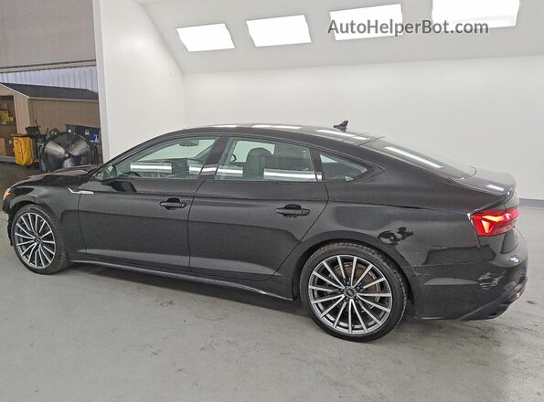 WAUCBCF55NA030637 2022 AUDI A5 Black Задня ліва чверть