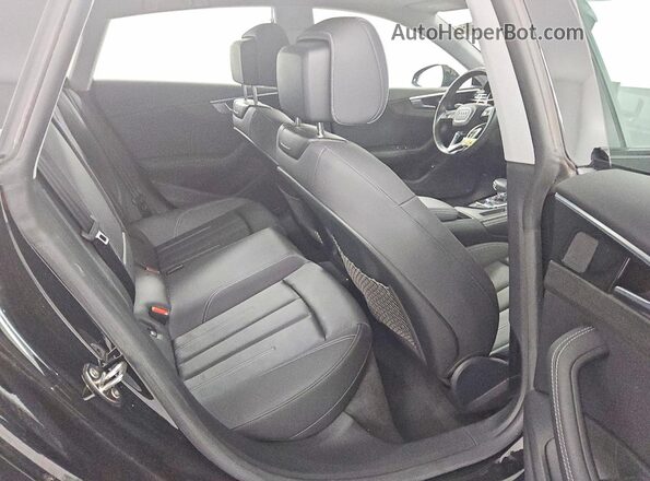 WAUCBCF55NA030637 2022 AUDI A5 Black Вид задніх сидінь