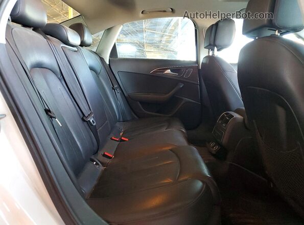WAUCFAFC2GN175041 2016 AUDI A6 Белый Вид задних сидений