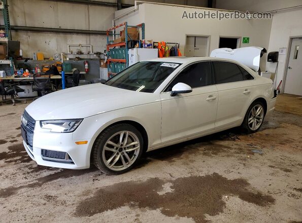 WAUCNAF42KA007895 2019 AUDI A4 White Przód lewy