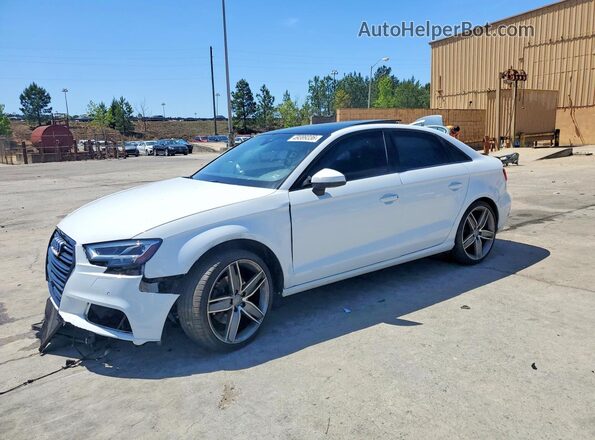 WAUCUGFF6LA105367 2020 AUDI A3 Черный Передняя левая четверть