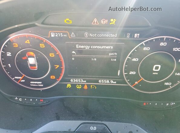 WAUCUGFF6LA105367 2020 AUDI A3 Черный Вид щитка приборов