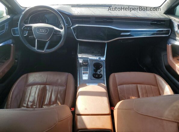 WAUD2AF28KN072903 2019 AUDI A6 White Առջևի վահանակի տեսք