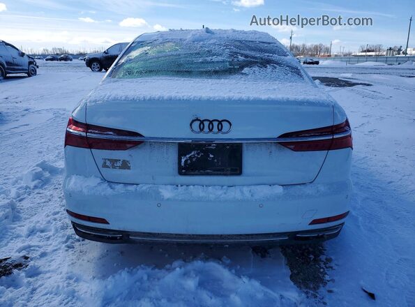 WAUD2AF28KN072903 2019 AUDI A6 White Հետևի տեսք