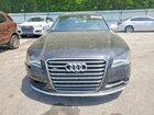 2013 Audi S8 Quattro Black vin: WAUD2AFD2DN020235