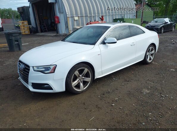 WAUD2AFR2GA039925 2016 AUDI A5 White Vista tres cuartos delantera izquierda