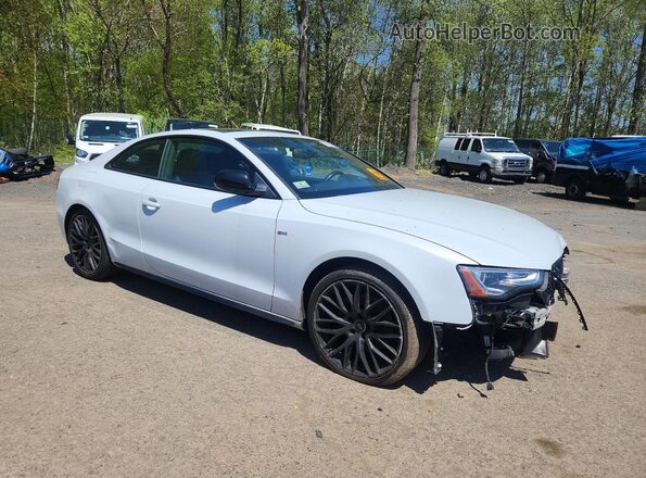 WAUD2AFR2HA001533 2017 AUDI A5 Белый Передняя правая четверть