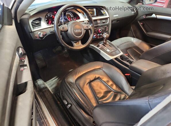 WAUD2AFR3GA003032 2016 AUDI A5 Black წინა პანელის ხედი
