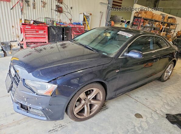 WAUD2AFR3GA003032 2016 AUDI A5 Black წინა მარცხენა ხედი სამი მეოთხედიდან