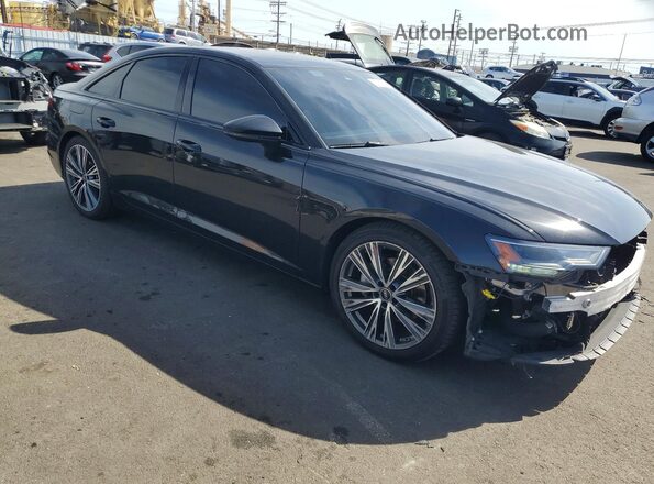 WAUD3BF2XNN058587 2022 AUDI A6 Черный Передняя правая четверть