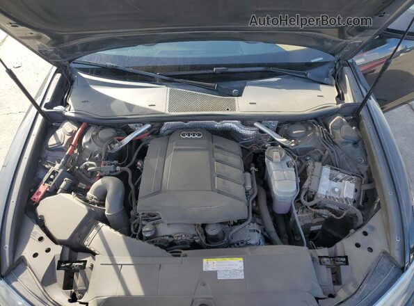 WAUD8AF21KN124211 2019 AUDI A6 Серебряный Вид задней части салона