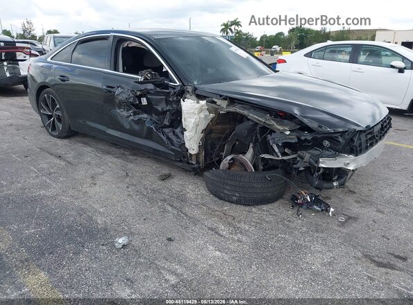 WAUD8AF21LN071561 2020 AUDI A6 Black Вид спереду
