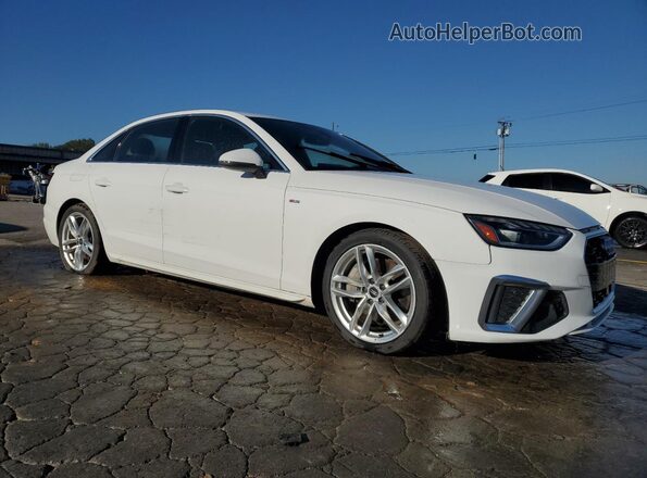 WAUDAAF40PN001609 2023 AUDI A4 Белый Передняя правая четверть