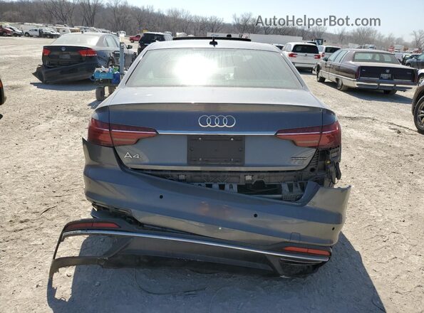 WAUDAAF42MA031391 2021 AUDI A4 Charcoal Vista trasera
