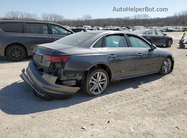 WAUDAAF42MA031391 2021 AUDI A4 Charcoal Trasero derecho