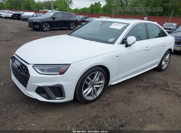 WAUDAAF42NN005173 2022 AUDI A4 White Przód lewy